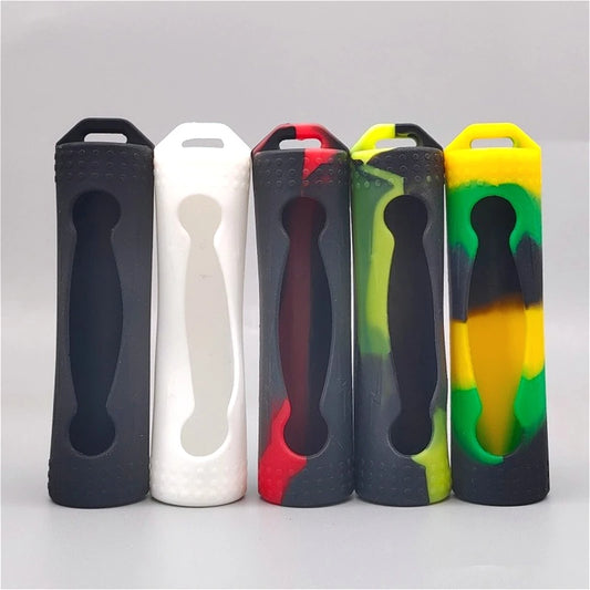 1PC 21700 Battery Silicone Sleeve Anti-Slip Shockproof Protective Cover