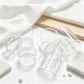 Borosilicate Glass Drinking Straw OD18 OD19 OD20 OD21.5 Thick Wall Straight Hollow Glass Straw Decor Accessories
