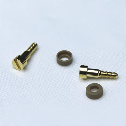 1Kit Fasteners Bolts 510 Pin Copper Center Screw with PEEK Insulating Cap for ZX MESH BISHOP BI2HOP Kuma Dead Rabbit 4 Ripley