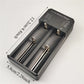 New Version 3.6V/3.7V Multi-Function Dual-Slot Lithium Battery Charger USB Type-C Port