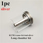 1PC Full steel chamber half steel chamber straight tube for KUMA 2ml 4.5ml 6ml KUMA nano Kit 2ml 6ml Hardware Accessories