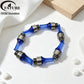 FATUBE DIY Bracelet Making Kit Multicolor Metal Plastic Beads with Elastic Thread for Handmade Jewelry Craft Supplies