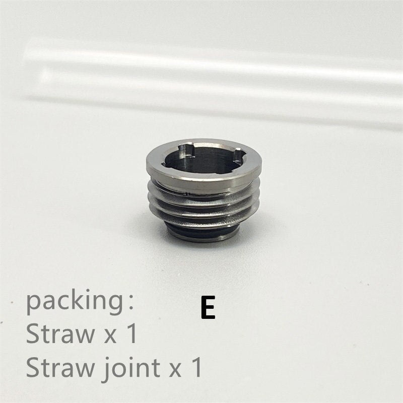 1pc BB Billet Box Adapter BB To 510 2slot /BB To 510 4slot/BB To 510 Radiating/510 To 510 Radiating Straw Joint