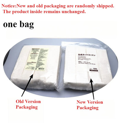 Organic 100% Cotton absorbent cotton Soft Pad 50x60mm Clean Cotton DIY Filling Material