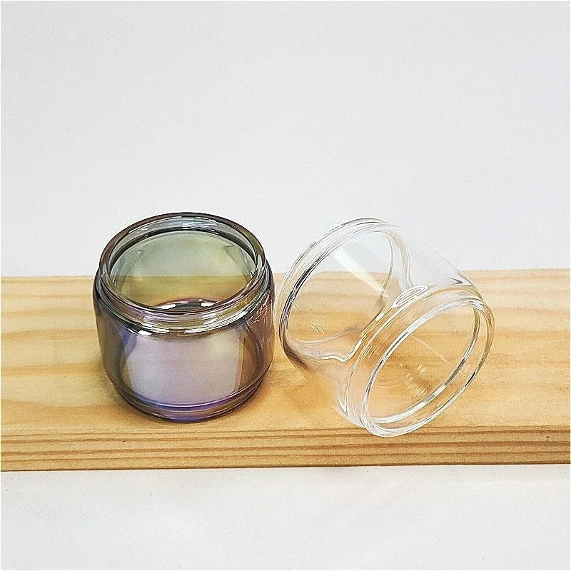 1set 3 in 1 Straight Bubble Glass Tube for Torch RTA Uforce L DRAG 4 Machine Replacement Accessory