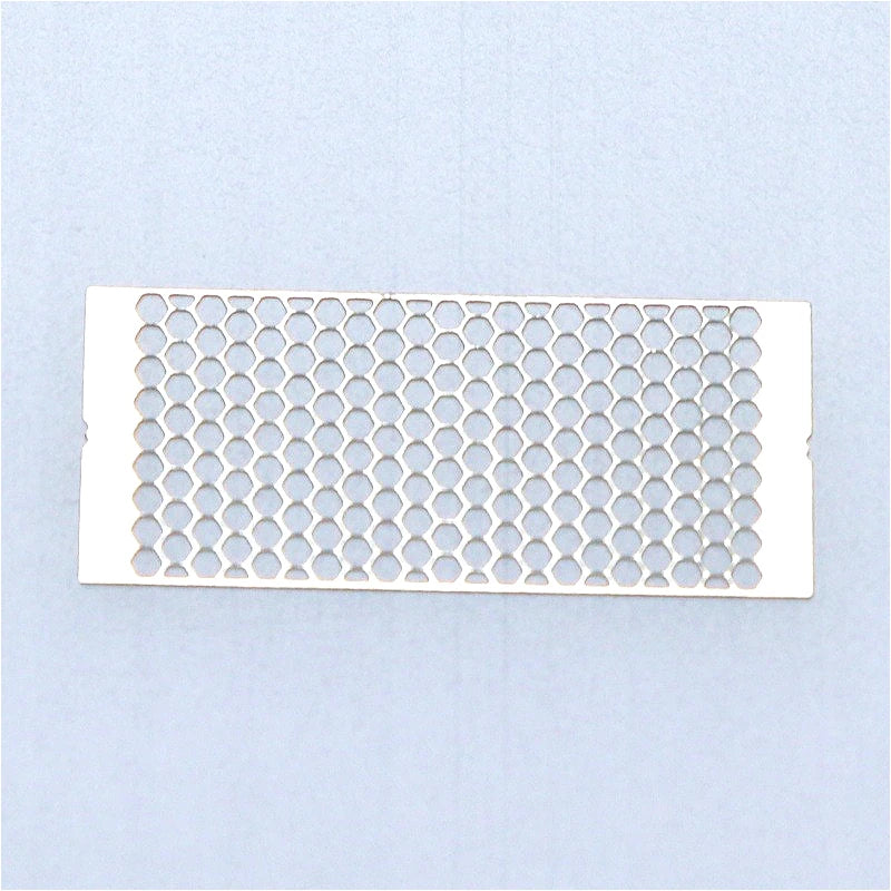 Etched KA1&Ni80 Mesh Coil-Staggered Rectangular/Square/Hexagonal Mesh Holes DIY Accessory 10pcs/box