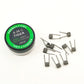 Finished Fancy Heating Wires Alien, Clapton, Twisted, Hive, Tiger, Quad Type - DIY Repair Accessory for RDA/RTA  Atomizers