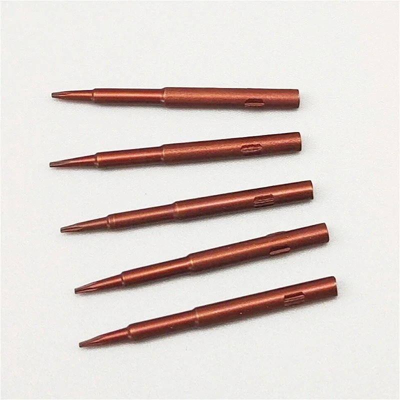 Multi-Size Screwdriver Bits Set Phillips Torx Hexagon Steel Replacement for DIY Tools 5PCS