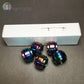 5PCS FATUBE Straight  Bubble Clear  Rainbow Spare GLASS TUBE Cup Independent Carton customized ( model or size U need)ABCD