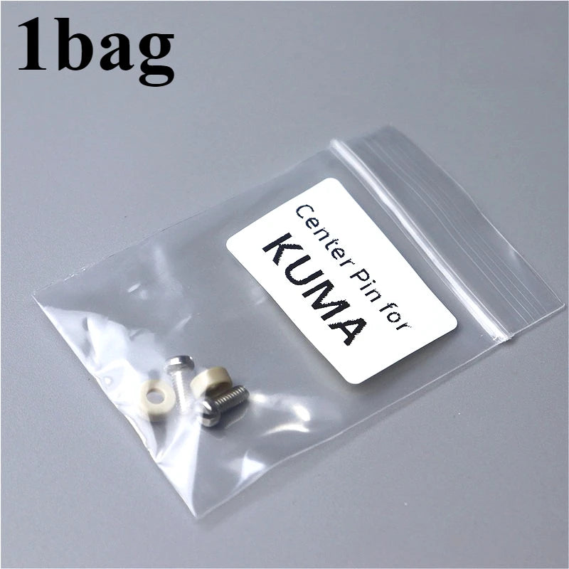 1PC Full steel chamber half steel chamber straight tube for KUMA 2ml 4.5ml 6ml KUMA nano Kit 2ml 6ml Hardware Accessories