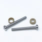 1Kit Fasteners Bolts 510 Pin Copper Center Screw with PEEK Insulating Cap for ZX MESH BISHOP BI2HOP Kuma Dead Rabbit 4 Ripley