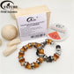 FATUBE Plastic Metal Spacer Beads Handmade DIY Bracelet Jewelry Making Loose Beads Supplies Kit for Bracelet Necklace Making