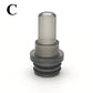 1piece 510 Stainless Steel Plastic Sea Monster v4 Straw Joint
