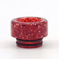 1PC Drip Tip 810 Resin Glitter Wide Bore Straw Joint