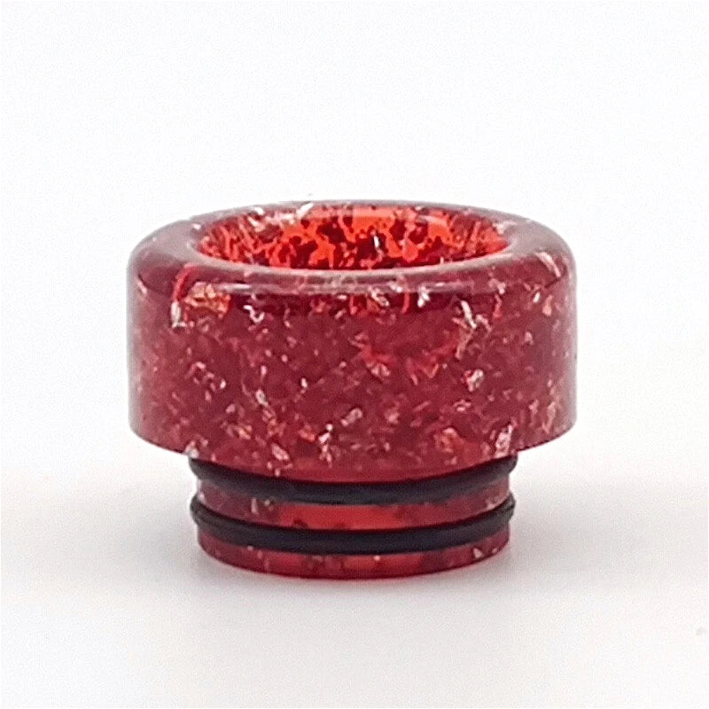 1PC Drip Tip 810 Resin Glitter Wide Bore Straw Joint