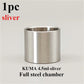 1PC Full steel chamber half steel chamber straight tube for KUMA 2ml 4.5ml 6ml KUMA nano Kit 2ml 6ml Hardware Accessories