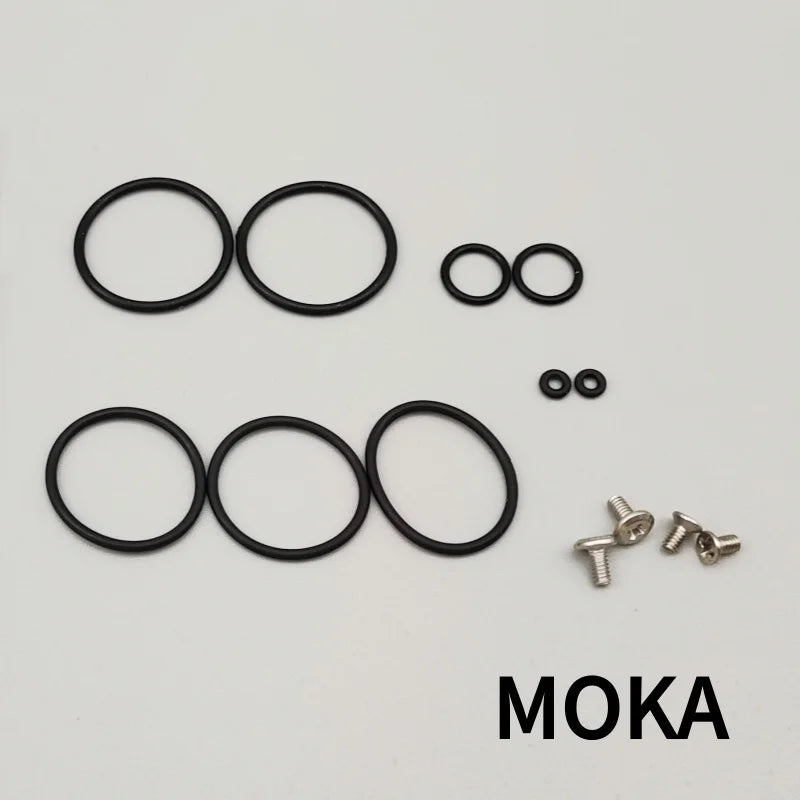 1bag Silicone O-Ring for Merlin Mini Ripley Moka KUMA Diplomat MTL RDL Berserker mini V3 RTA  Seal Ring Accessories