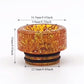 1PC Drip Tip 810 Resin Glitter Wide Bore Straw Joint