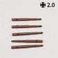 Multi-Size Screwdriver Bits Set Phillips Torx Hexagon Steel Replacement for DIY Tools 5PCS