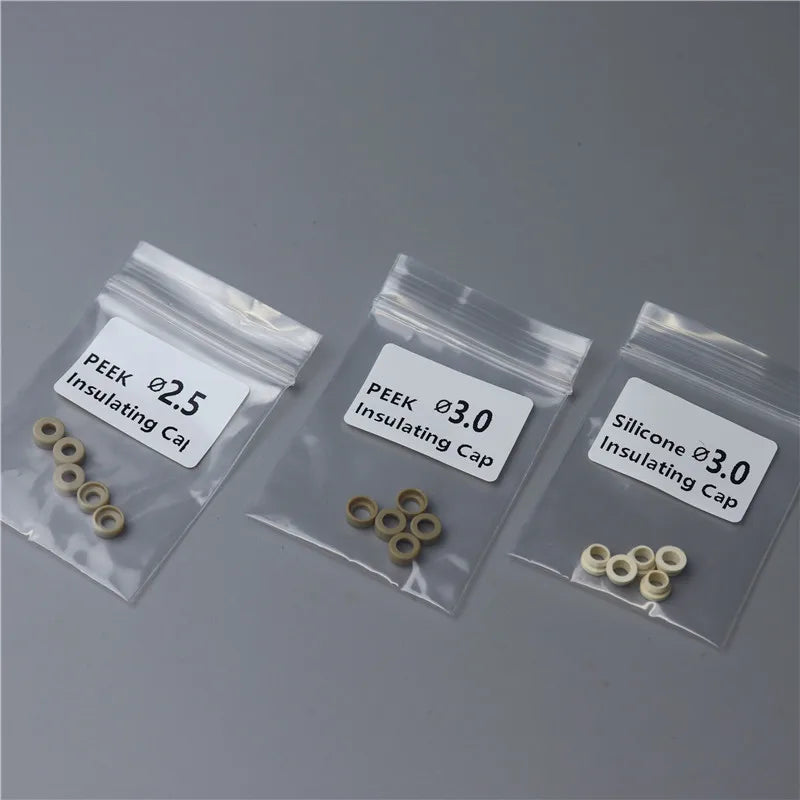 1Kit Fasteners Bolts 510 Pin Copper Center Screw with PEEK Insulating Cap for ZX MESH BISHOP BI2HOP Kuma Dead Rabbit 4 Ripley