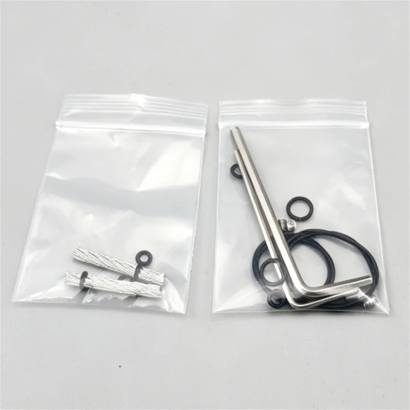 Taifun GX MTL Spare Parts Kit - Glass Tube Oil Guide Rope Seal Ring Set Replacement Accessories