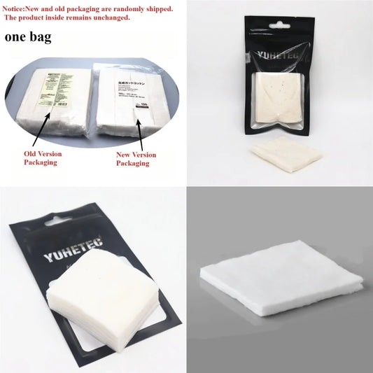 Organic 100% Cotton absorbent cotton Soft Pad 50x60mm Clean Cotton DIY Filling Material