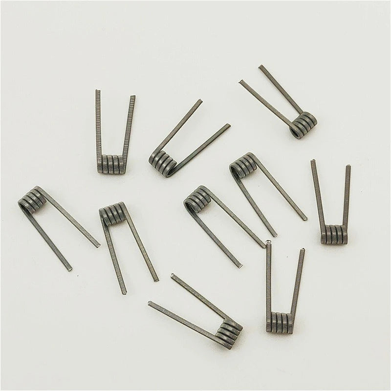 Finished Fancy Heating Wires Alien, Clapton, Twisted, Hive, Tiger, Quad Type - DIY Repair Accessory for RDA/RTA  Atomizers