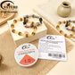 FATUBE Tube Spacer Beads Metal Plastic Loose Beads Multi Color DIY Handmade Bracelet Jewelry Making Kit With Elastic Thread