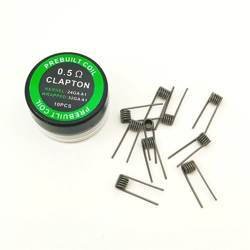 Finished Fancy Heating Wires Alien, Clapton, Twisted, Hive, Tiger, Quad Type - DIY Repair Accessory for RDA/RTA  Atomizers