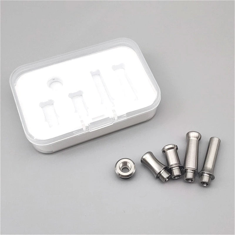 1set 510 MTL Stainless Steel Drip Nozzle Mulit-function straw joint