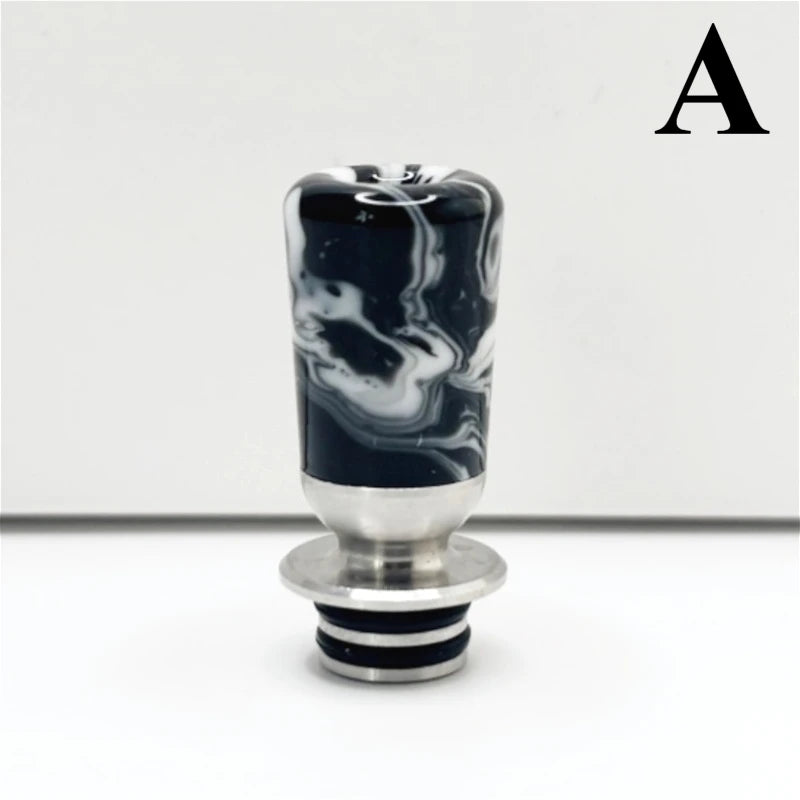 1PC 510 Drip Nozzle Stainless Steel Resin Hat Shaped Straw Joint