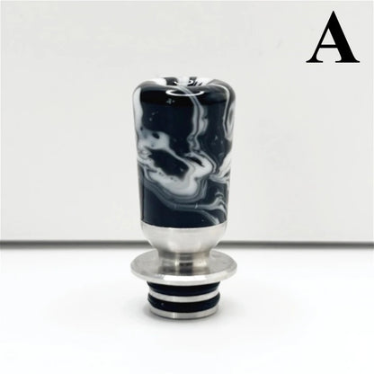 1PC 510 Drip Nozzle Stainless Steel Resin Hat Shaped Straw Joint