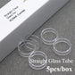 Clear Black Straight Bubble Glass Tube PCTG Glossy Knurling Tube for Kuma 2ml 4.5ml 6.5ml KUMA Combi Tank 2ml 4ml Accessory