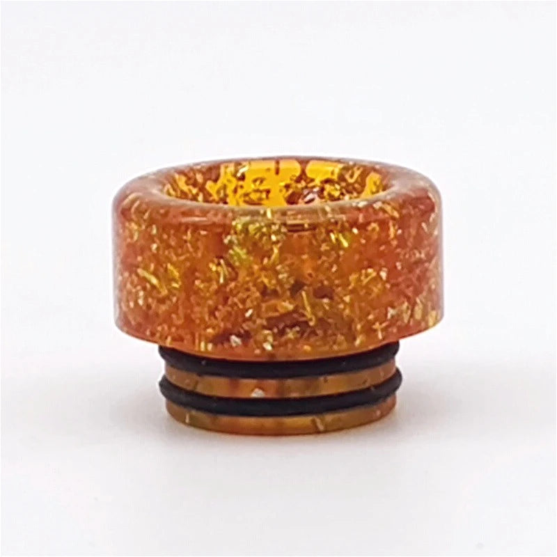 1PC Drip Tip 810 Resin Glitter Wide Bore Straw Joint