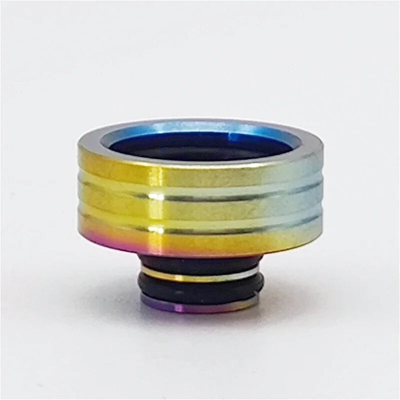 1PC 510 to 810 Aluminum Stainless Steel Striped Pattern Adapter Accessory