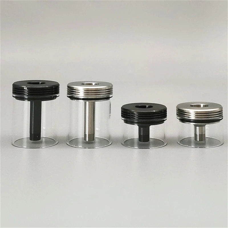 1PC Full steel chamber half steel chamber straight tube for KUMA 2ml 4.5ml 6ml KUMA nano Kit 2ml 6ml Hardware Accessories