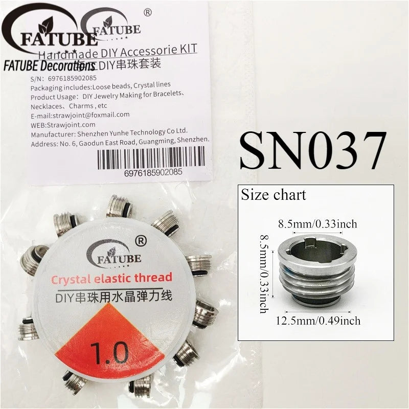 Multi Color Stainless Steel Spacer Beads Large Hole Loose Metal Bead DIY Handmade Jewelry Making Supplies For Bracelet Necklace