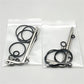 Taifun GX MTL Spare Parts Kit - Glass Tube Oil Guide Rope Seal Ring Set Replacement Accessories