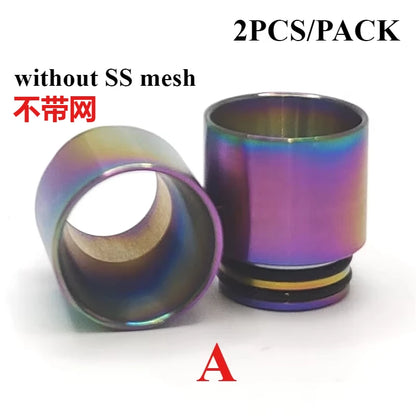 810 Stainless Steel with Filter Screen, Anti Explosion Oil Stainless Steel Straw Joint