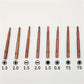 Multi-Size Screwdriver Bits Set Phillips Torx Hexagon Steel Replacement for DIY Tools 5PCS