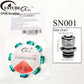Multicolor Round Aluminum Loose Beads with Crystal Elastic Thread Handmade DIY Beading Kit for Bracelet Necklace Jewelry Making