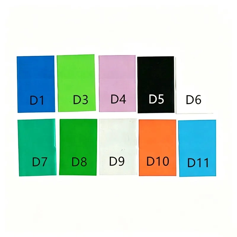 100Pcs 32650 Lithium Cell PVC Heat Shrink Wrap Tube Insulation Sleeve Battery Protective Skin Cover