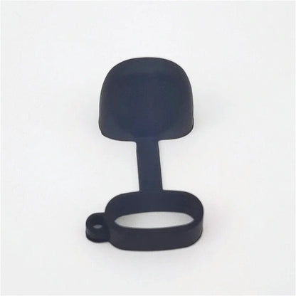 10PCS Silicone Protective Cover with Integrated Dust Cap Flat Mouth Dust Cap Accessories