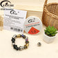 FATUBE Umbrella Shape Metal Plastic Spacer Beads Kit With Elastic Thread DIY Bracelet Necklace Handmade Jewelry Making Accessory