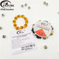 FATUBE Umbrella Shape Metal Plastic Spacer Beads Kit With Elastic Thread DIY Bracelet Necklace Handmade Jewelry Making Accessory