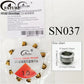 Multi Color Stainless Steel Spacer Beads Large Hole Loose Metal Bead DIY Handmade Jewelry Making Supplies For Bracelet Necklace