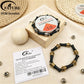 FATUBE DIY Jewelry Making Tube Beads Kit Metal Plastic Spacer Beads Elastic Thread for Bracelet Necklace Handmade Jewelry Parts