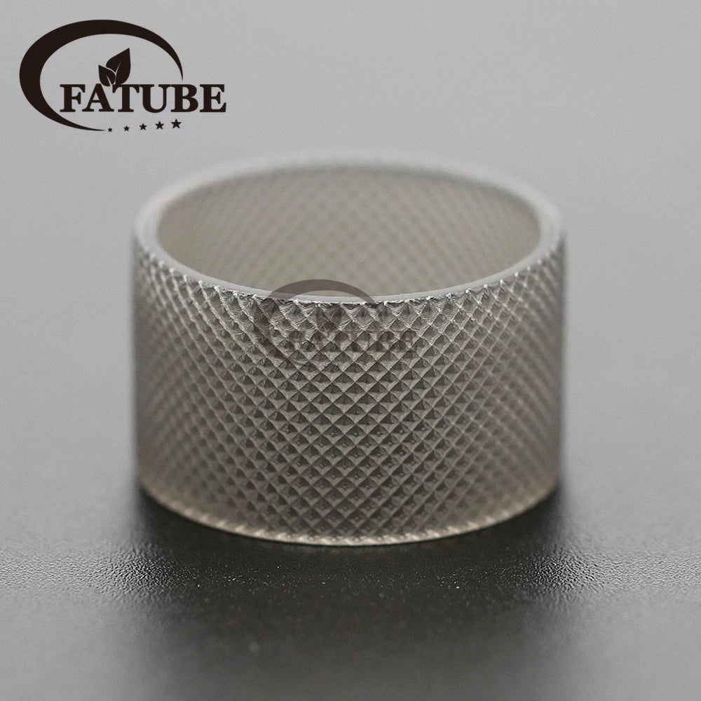 FATUBE Knurled BISHOP MTL PCTG PEI GLASS Mesh Warehouse Water Cup and Bottle Accessories Reticulated Pattern Kuma