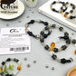 FATUBE Industrial Spacer Bead DIY Bracelet Making Kit Crystal Elastic Thread Handmade Jewelry Part for Wristband Necklace Charms