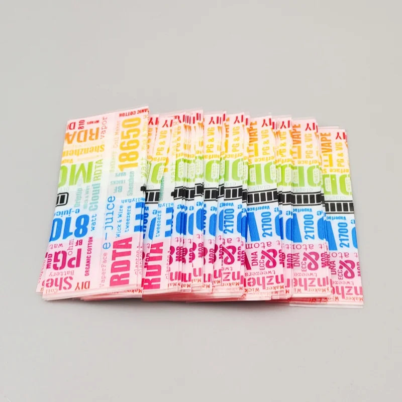 10pcs/100pcs 21700 Battery PVC Heat Shrink Film Insulation Skin Wrap Heatproof Sleeve for Lithium Battery DIY Protection